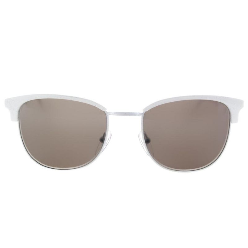 RetrosuperFuture Terrazzo Crociera  Q8B Unisex Square Sunglasses White 51mm