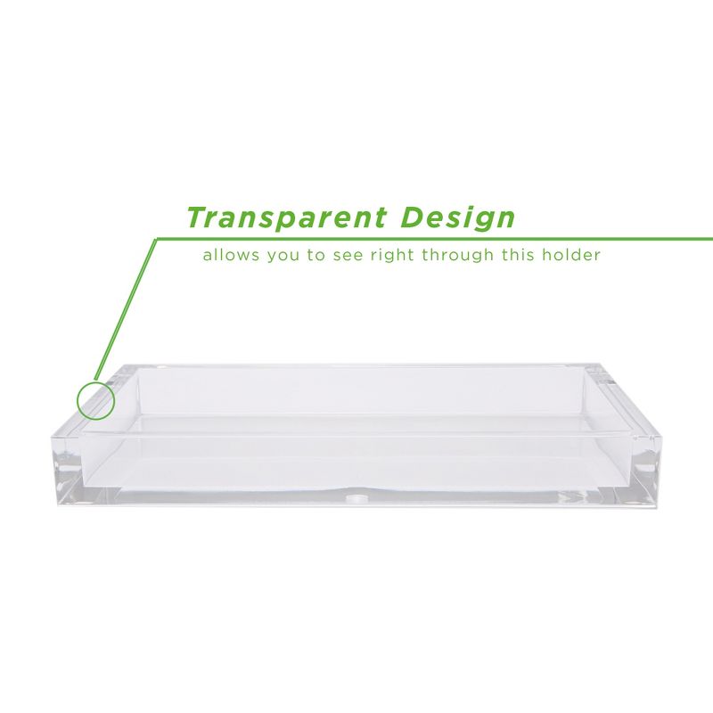 Juvale Rustic Wooden Napkin Holder for Tables (7.5 x 7.5 In)