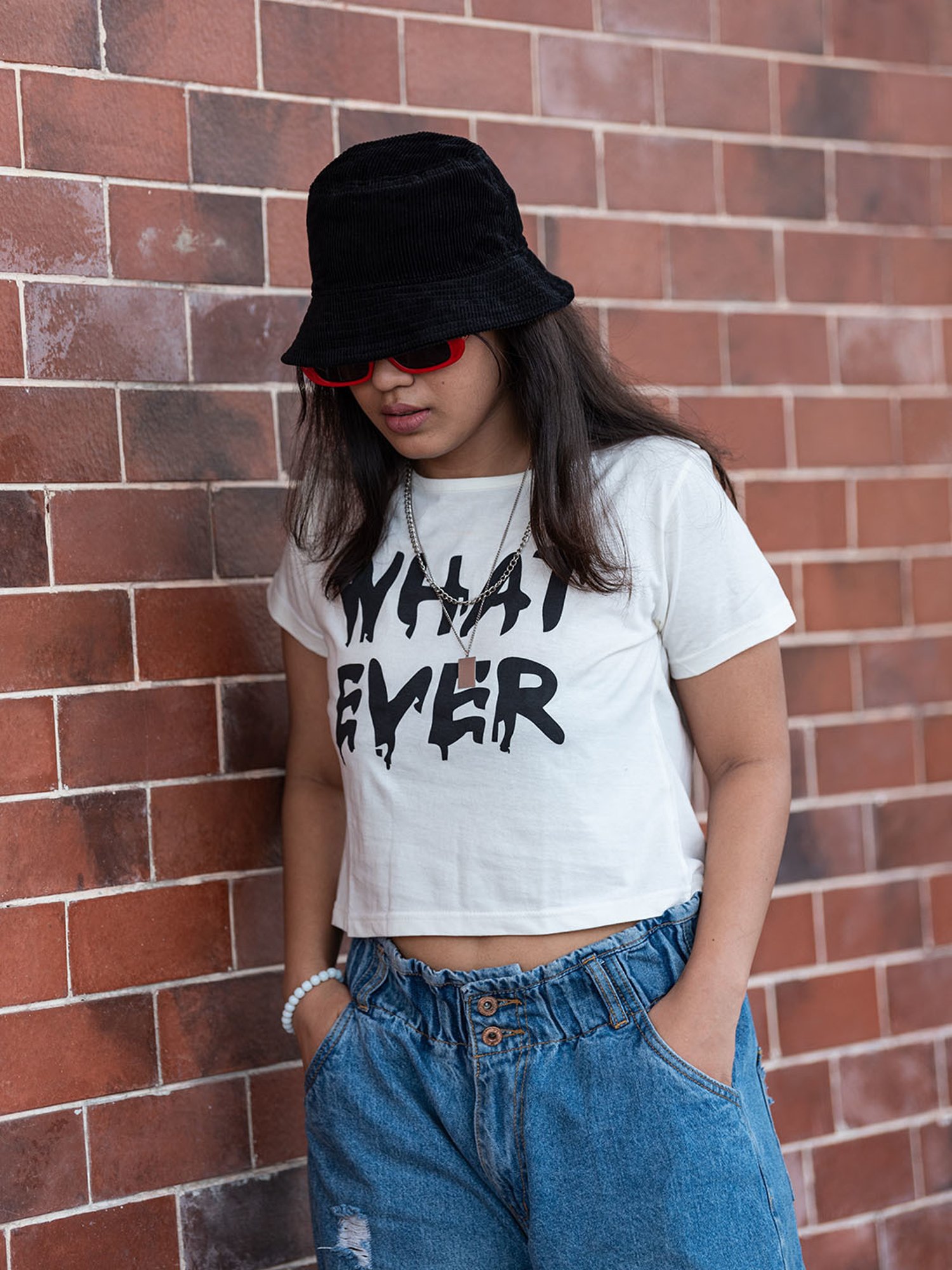 LilPicks Kids Yellow Solid Crop Top