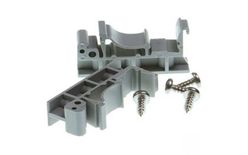Brainboxes Mounting Rail Kit for Network Equipment - Aluminum