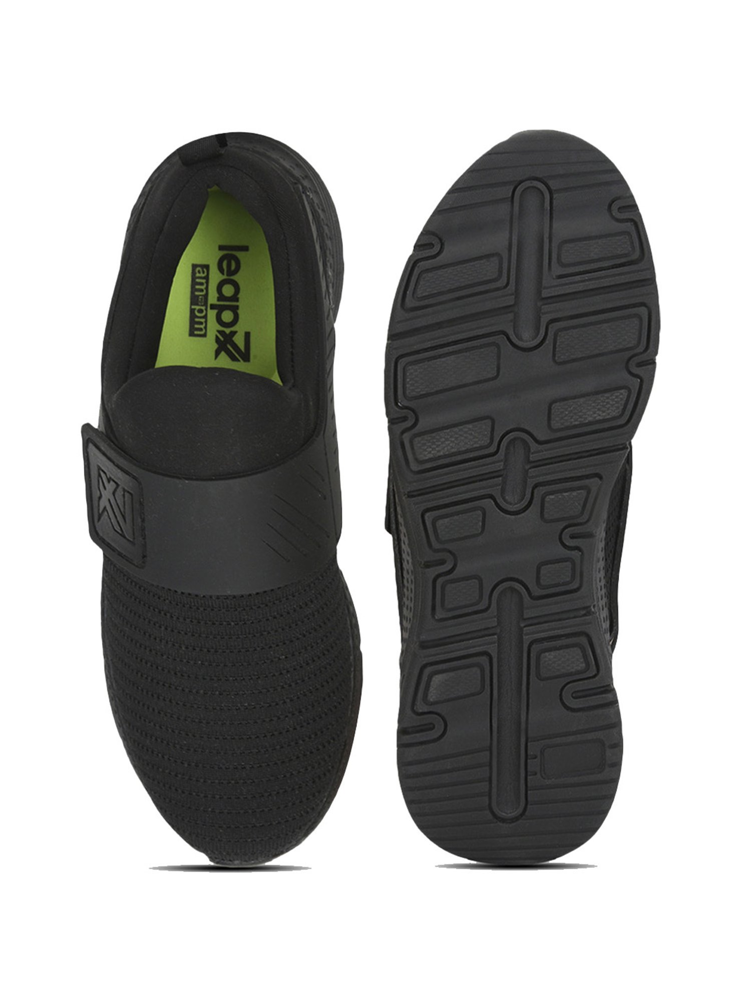 Leap7x by Liberty Men's Black Walking Shoes