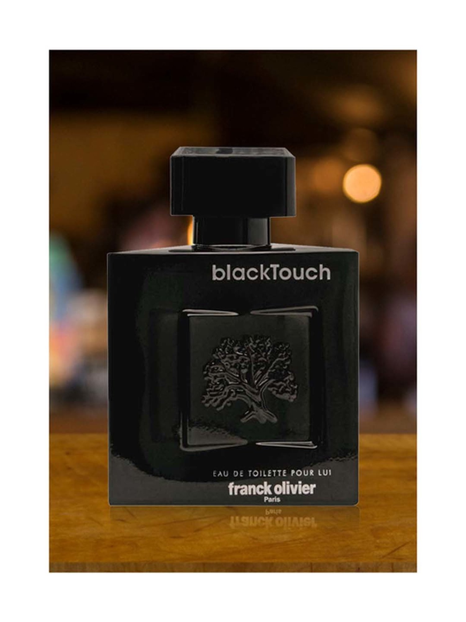 Franck Olivier Black Touch Eau de Toilette Spray for Men - 100 ml