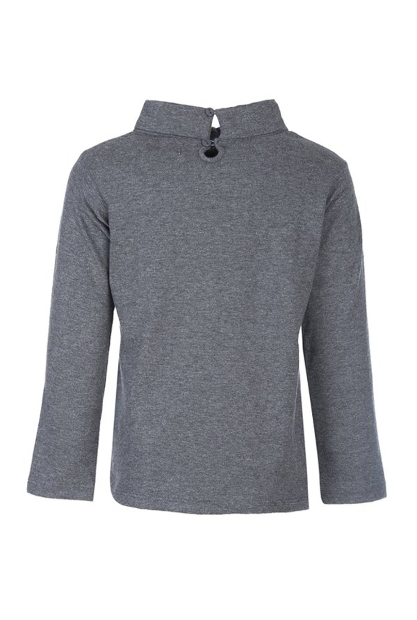 A Little Fable Kids Grey Full Sleeves Skivvy T-Shirt