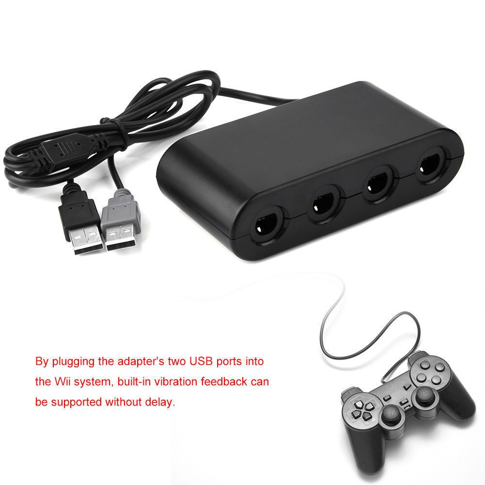 Controller Adapter 4port for nintendo Switch Wii U&PC USB NEW TURBO