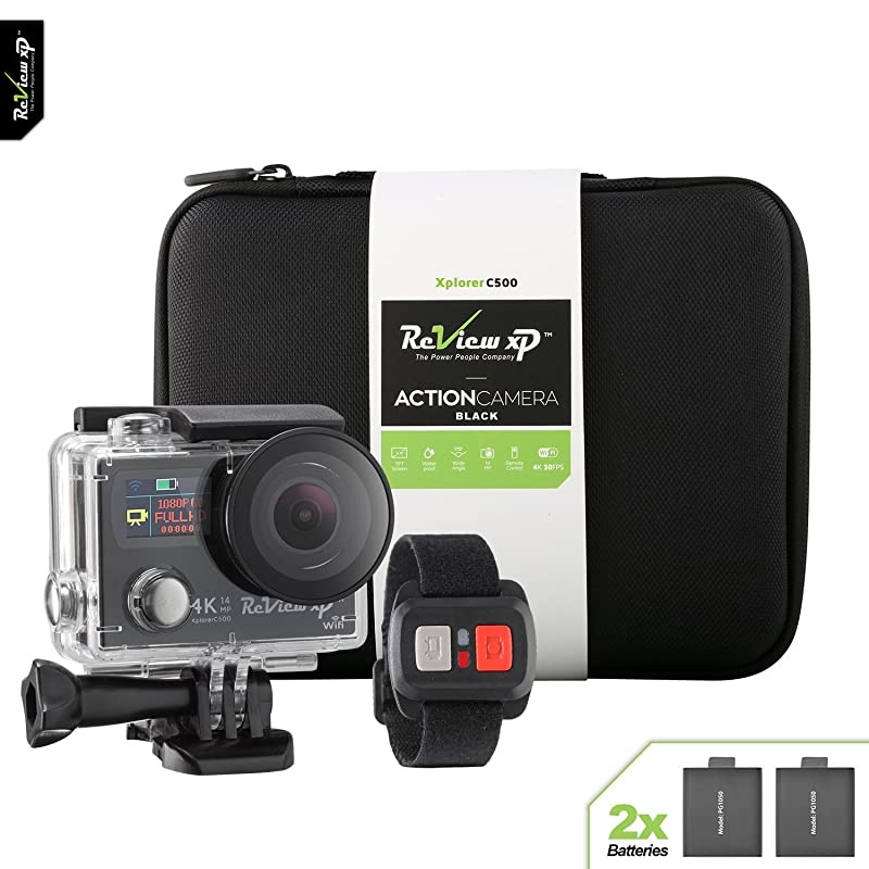 Panasonic HC-VX981K 4K UHD Camcorder with 4K Photo Wi-Fi w/Premium Acc Bundle