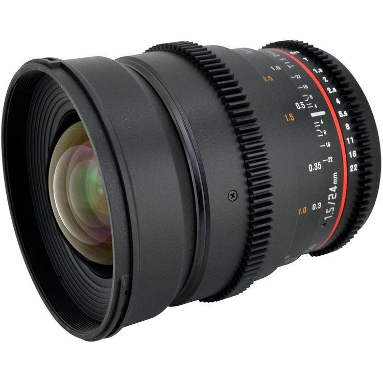 Rokinon 24mm T1.5 Cine ED AS IF UMC Lens for Sony A Mount