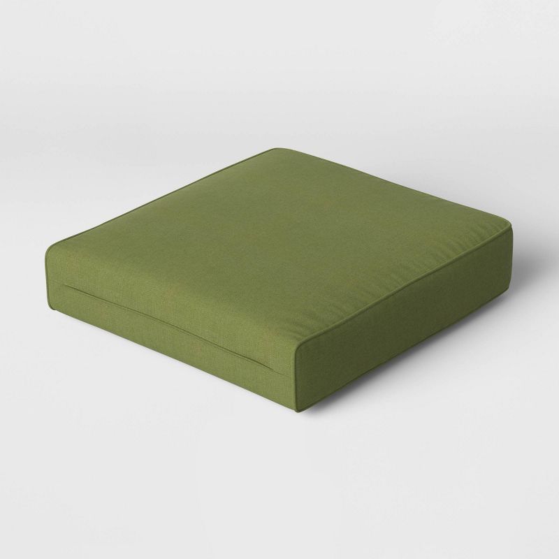 Outdoor Deep Seat Cushion DuraSeason Fabric™ Cilantro - Smith & Hawken™