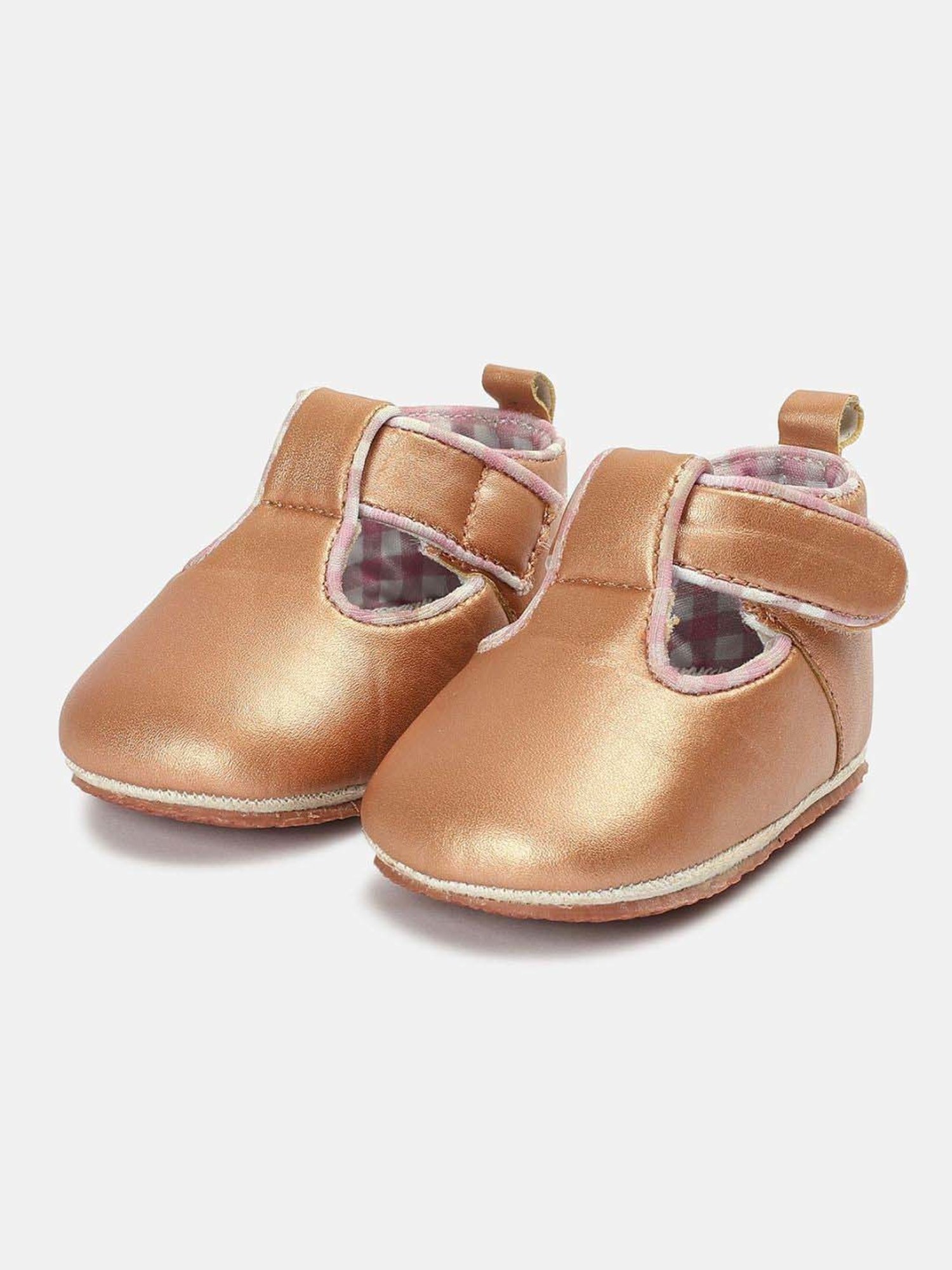 MINIKLUB Girls Rose Gold Party & Club Wear Shoe