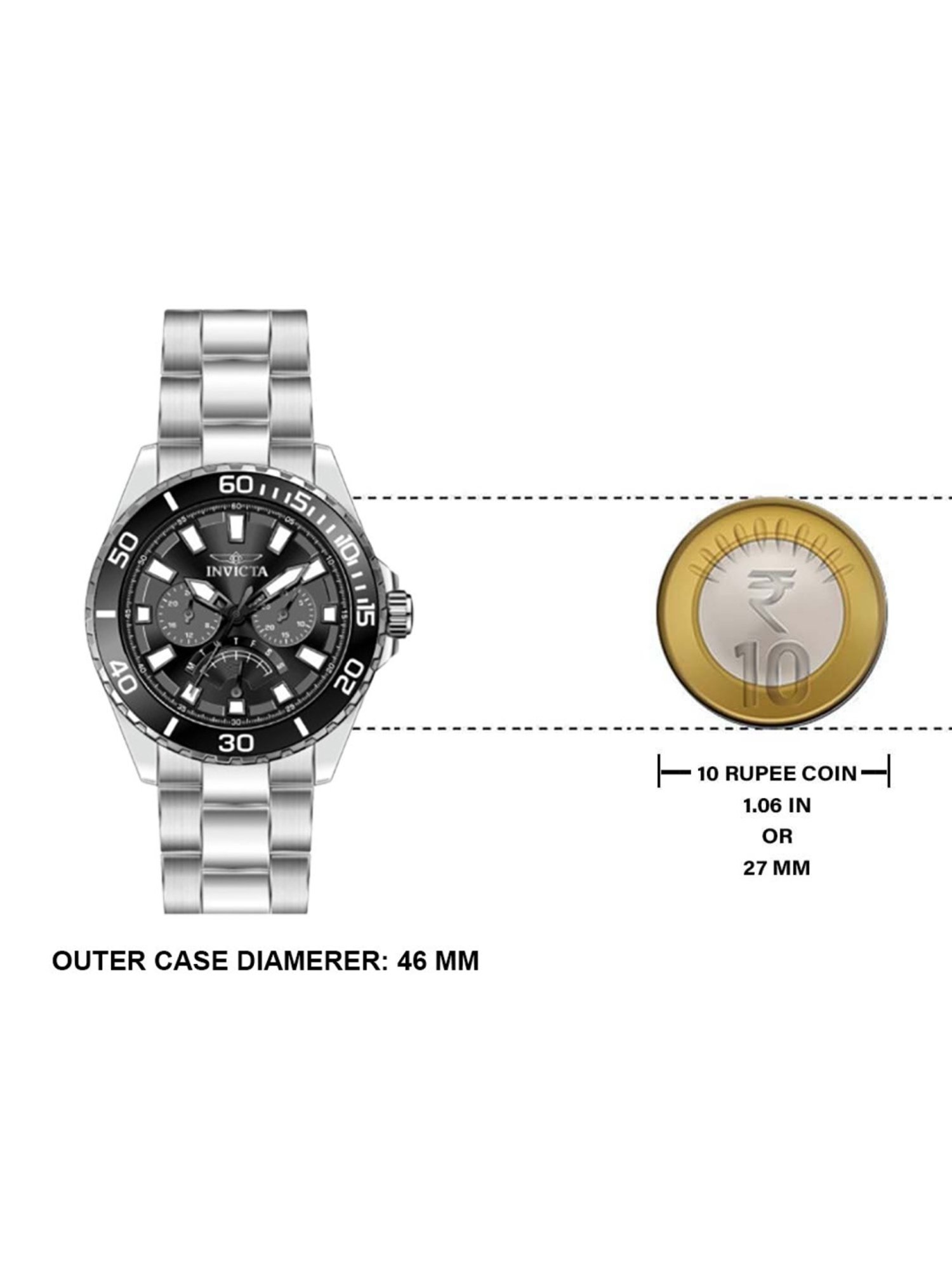 INVICTA 46898 Pro Diver Multifunction Watch for Men