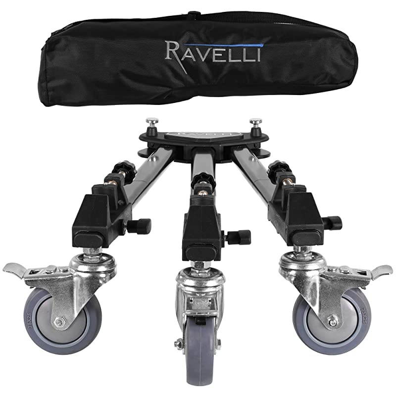 ATD Tripod Dolly for Camera Photo Lighting