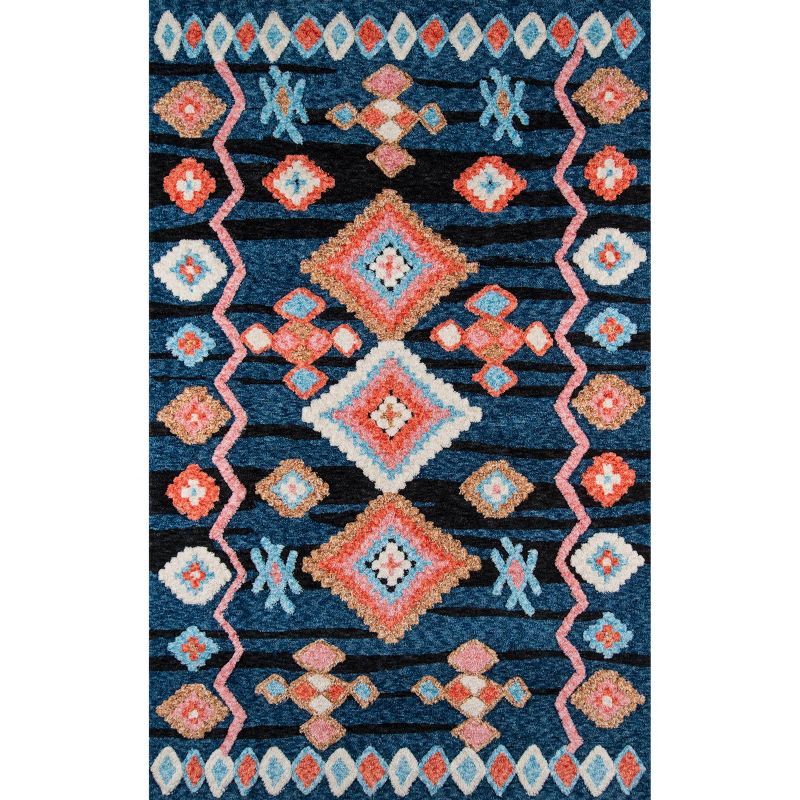 3'6"x5'6" Margaux Liam Area Rug Navy - Momeni