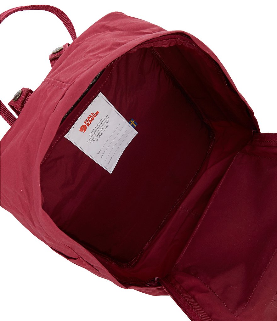 Fjallraven Kanken Water-Resistant Cotton Zipper Convertible Backpack