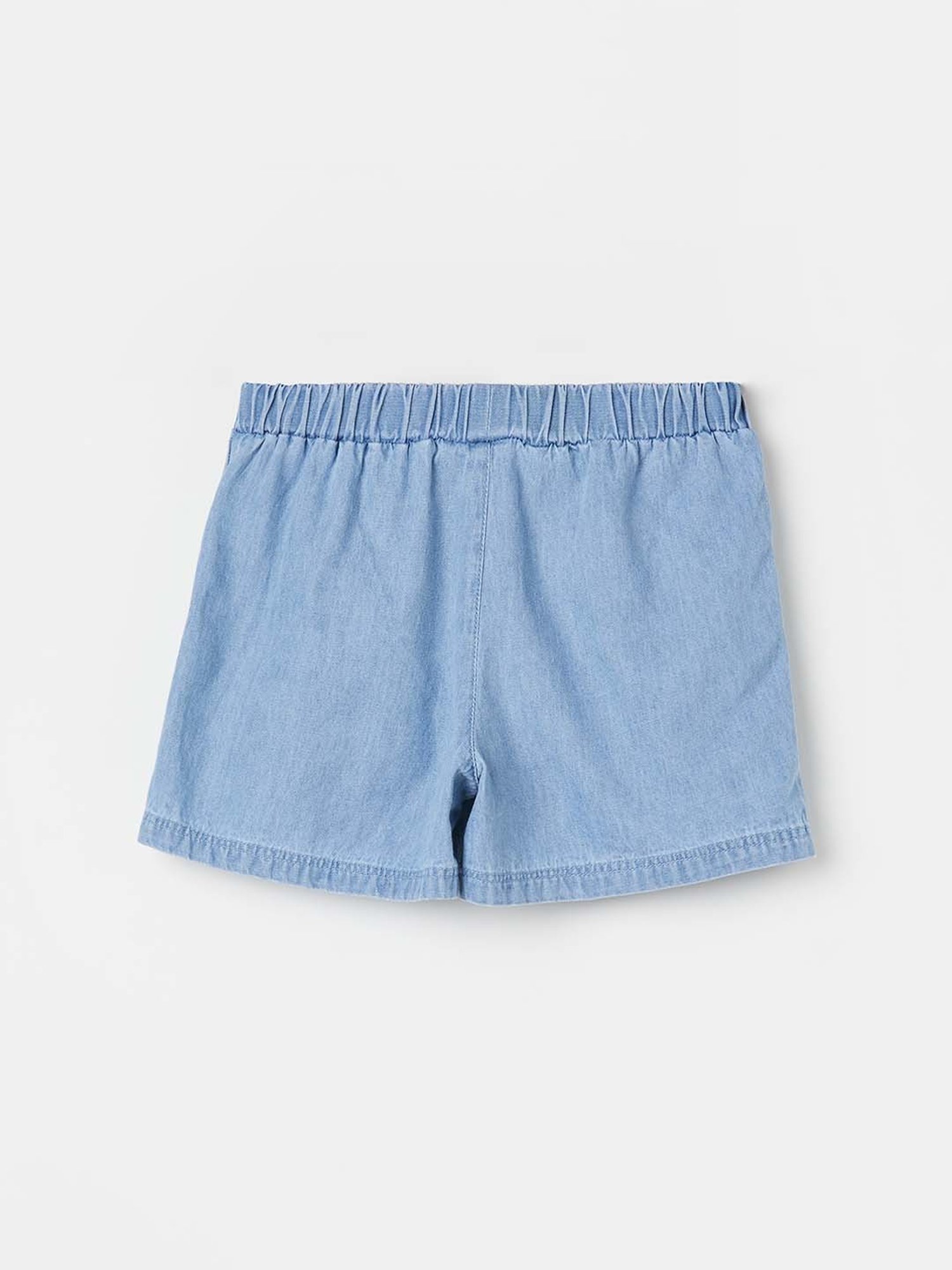 Juniors by Lifestyle Blue Cotton Regular Fit Skirt