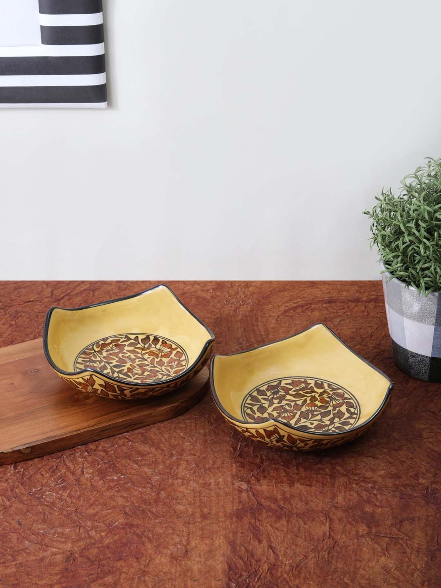 Tabletop 6.5" Bunny Candy Box Spring Flowers Rabbit Cosmos Gifts Corp.  -  Serving Bowls