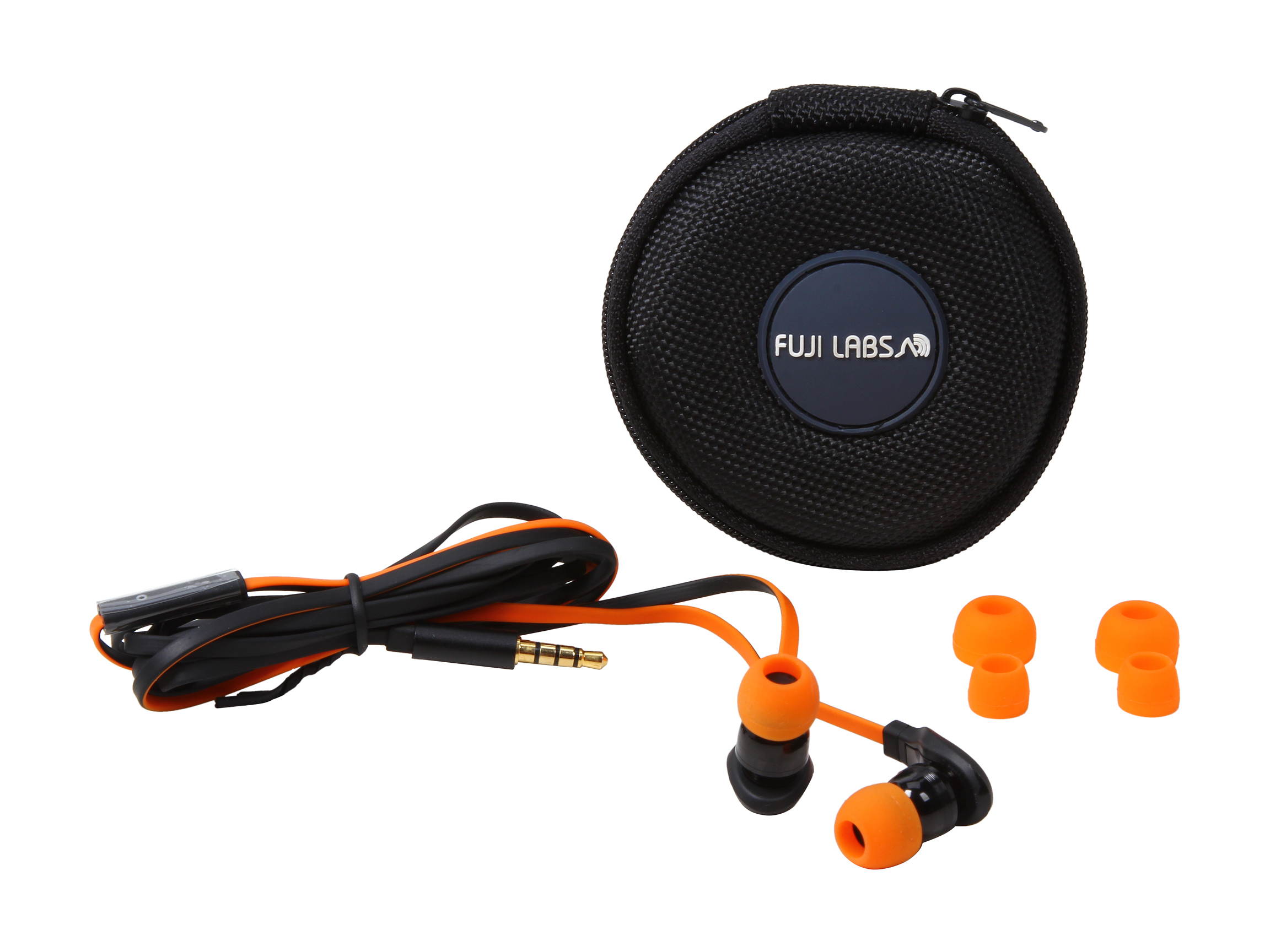 Fuji Labs Sonique SQ203 Designer In-Ear Headphones with In-line Mic