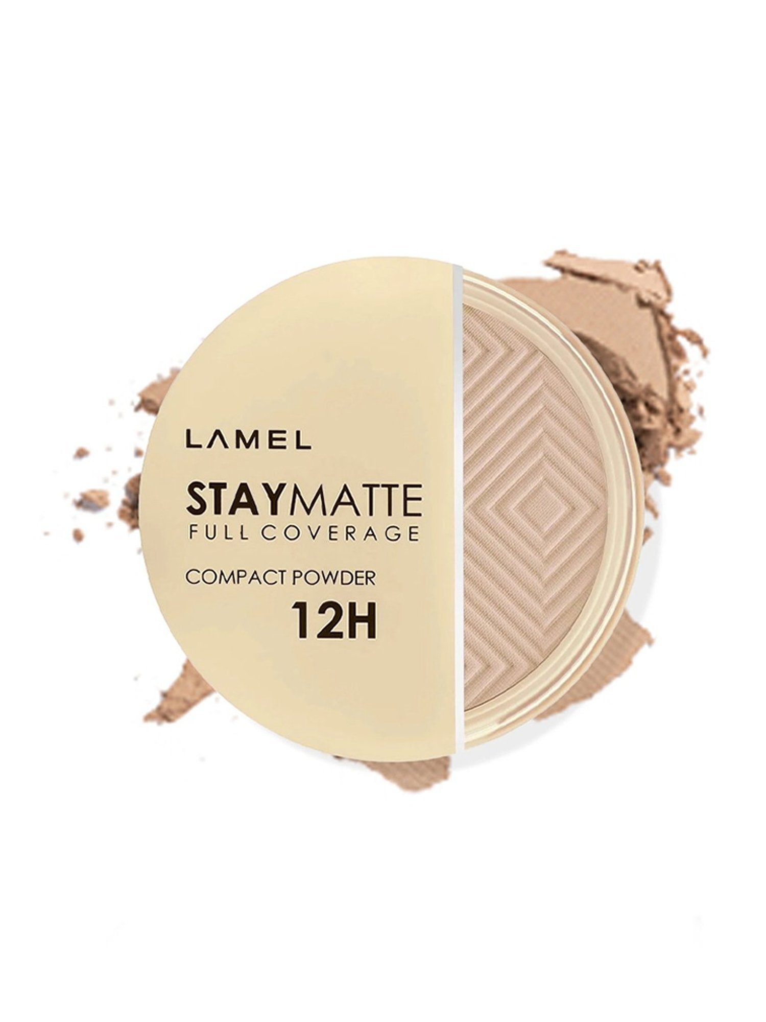 Lamel Stay Matte Compact Powder 403 Natural - 12 gm