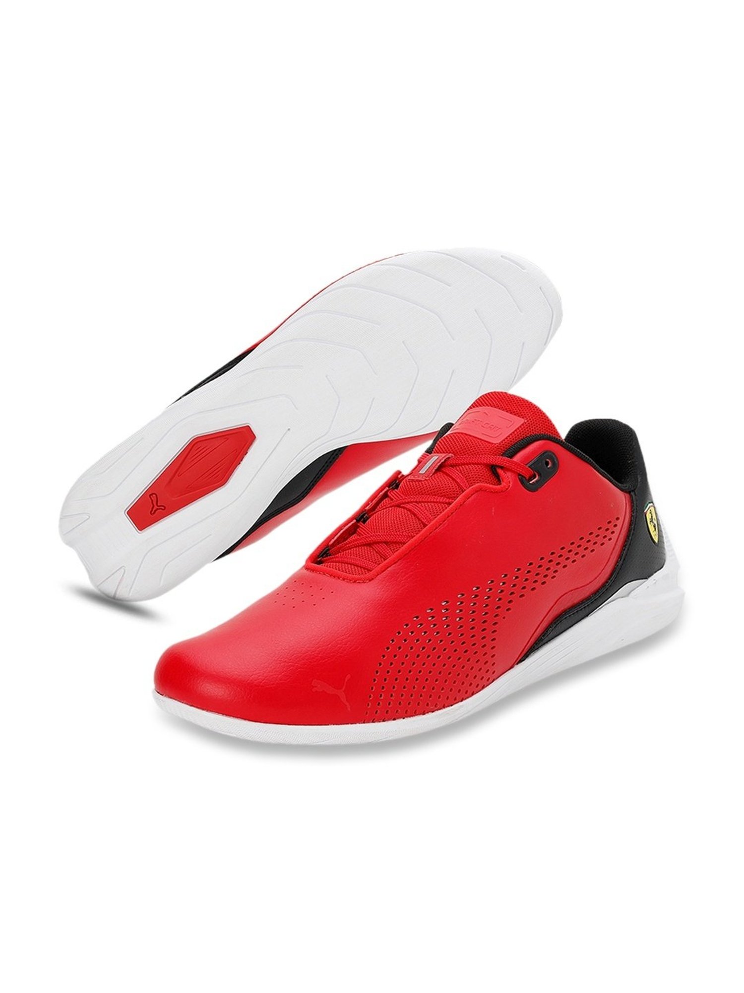 Puma Men's Scuderia Ferrari Drift Cat Decima Red Casual Sneakers
