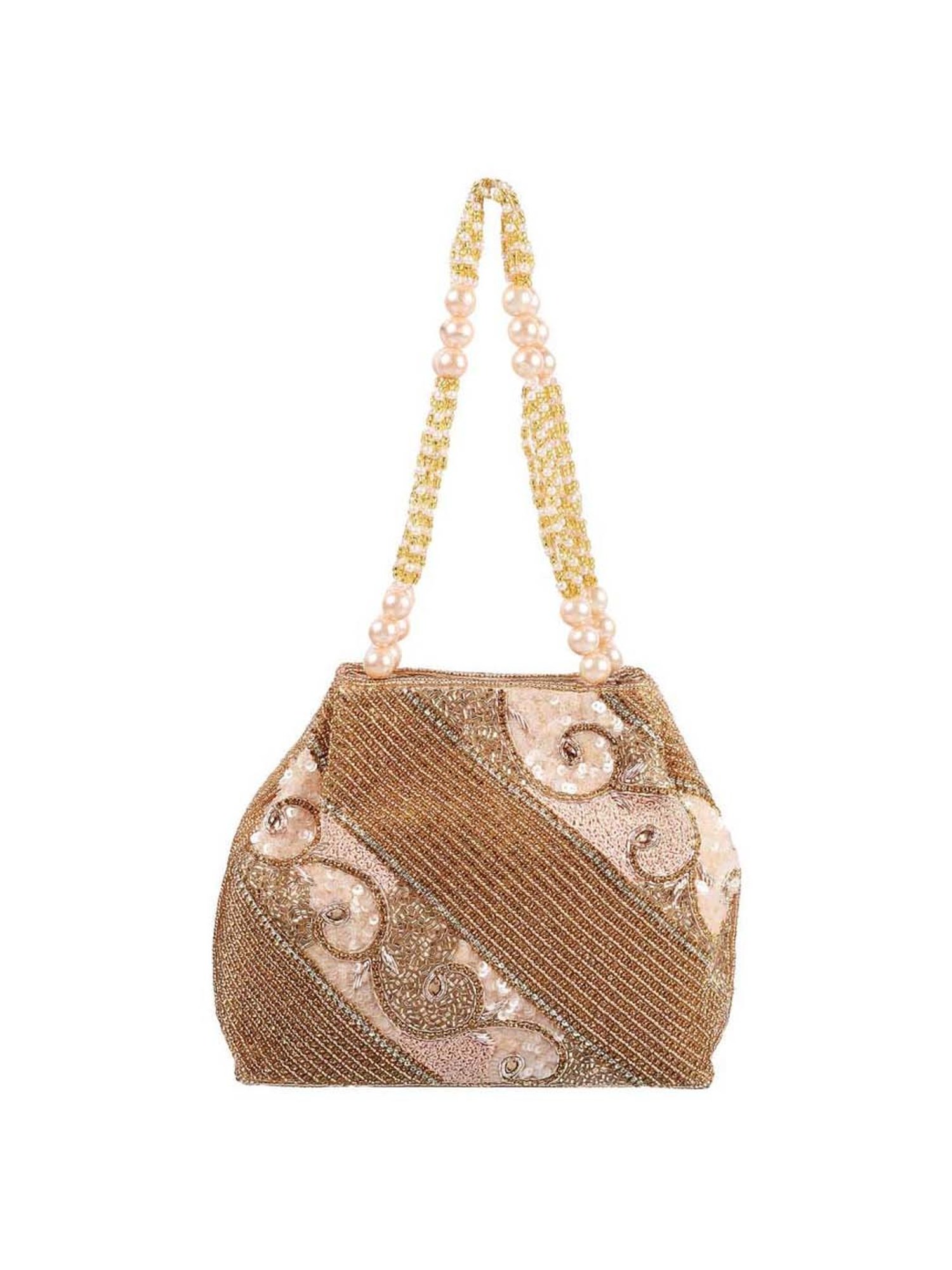 Call It Spring Silver Embellished Potli