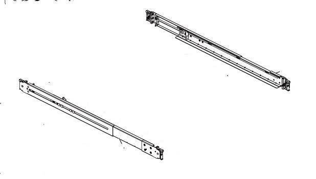 HP 573091-001 Rack Mounting Rail Kit