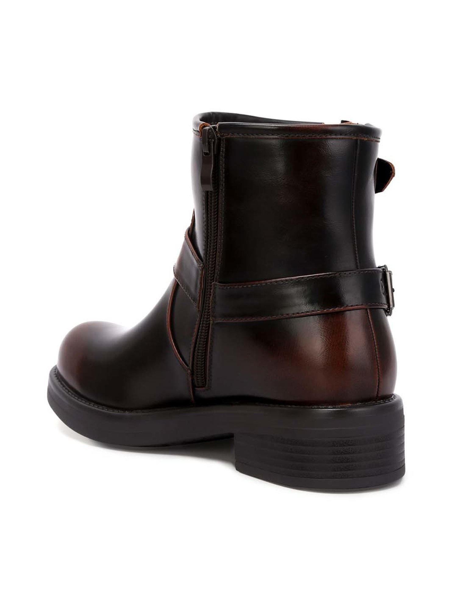 London Rag Women's Brown Casual Boots