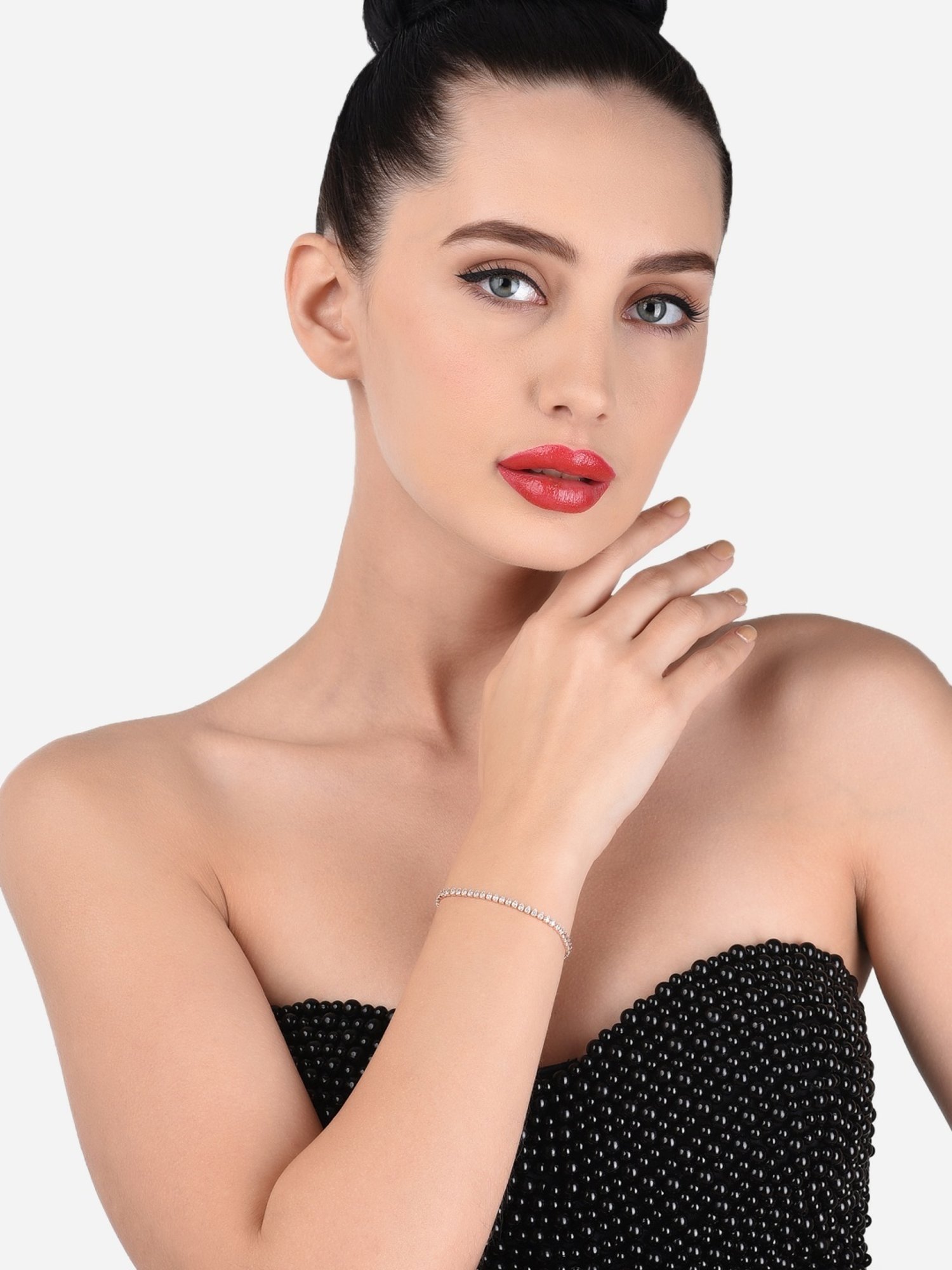 Ted Baker Crystal Sweetheart Adjustable Bracelet for Women