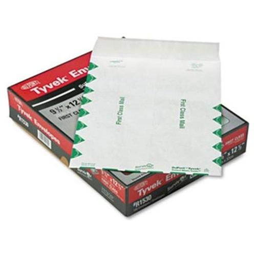Survivor Tyvek USPS First Class Mailer 9 1/2 x 12 1/2 White 100/Box R1530