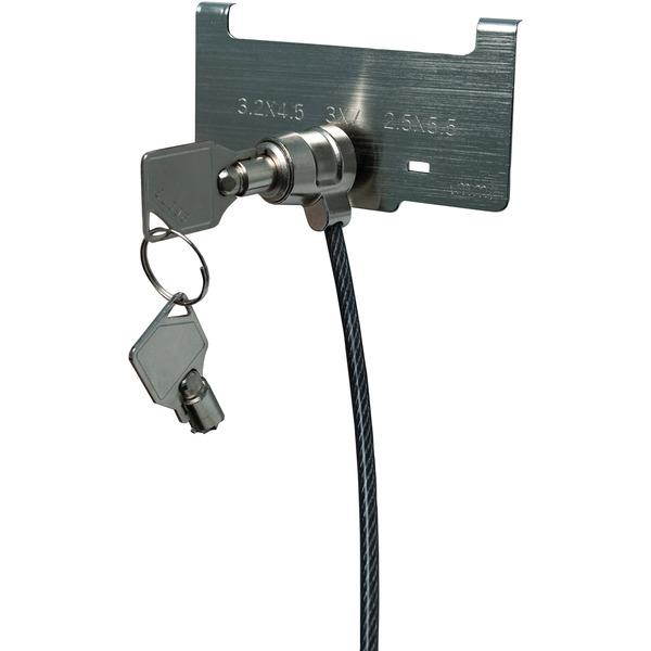 CTA Digital Tablet Security Kiosk Kit with Display Stand and Locking Cable