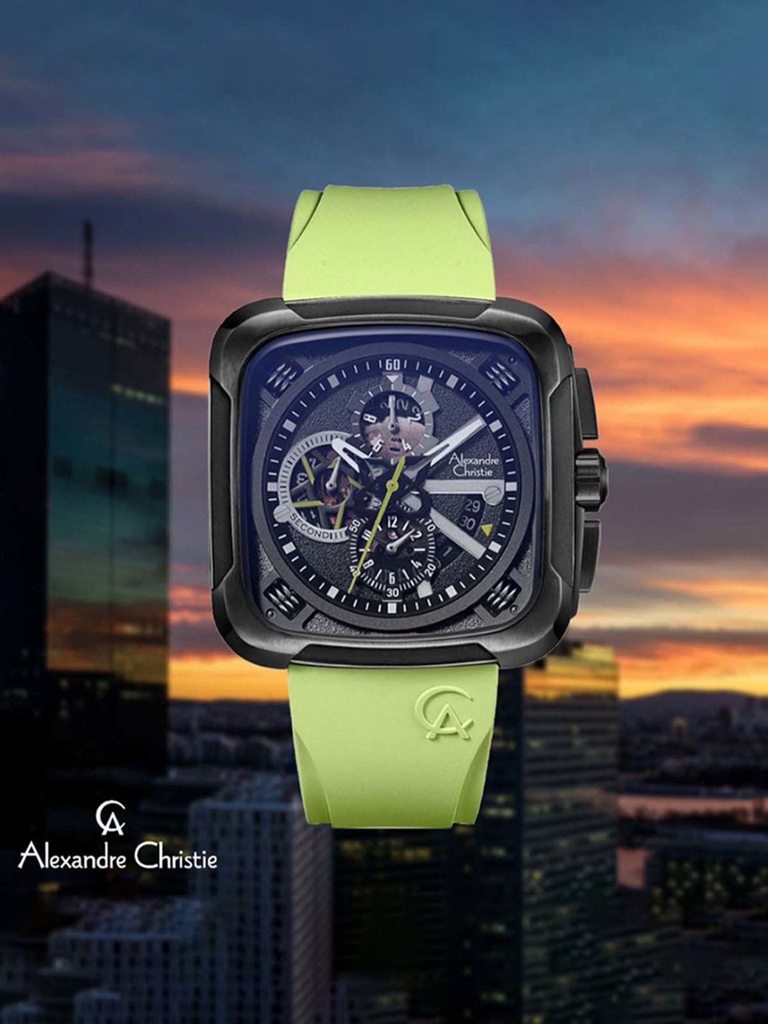 ALEXANDRE CHRISTIE 6577MCRIPBALE Chronograph Watch for Men