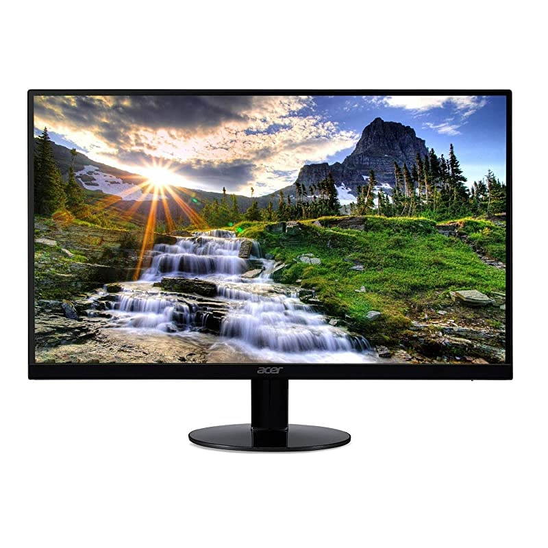 SB220Q bi 215 Inches Full HD 1920 x 1080 IPS UltraThin Zero Frame Monitor HDMI VGA Port Black