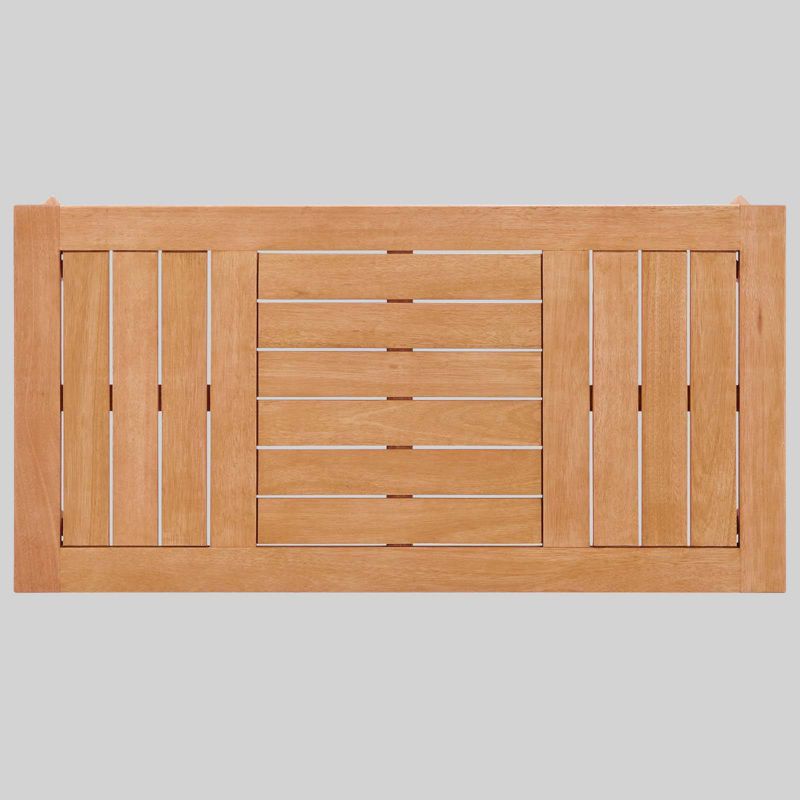 Manteo 70" Rectangular Outdoor Patio Fire Pit Table Light Gray - Modway