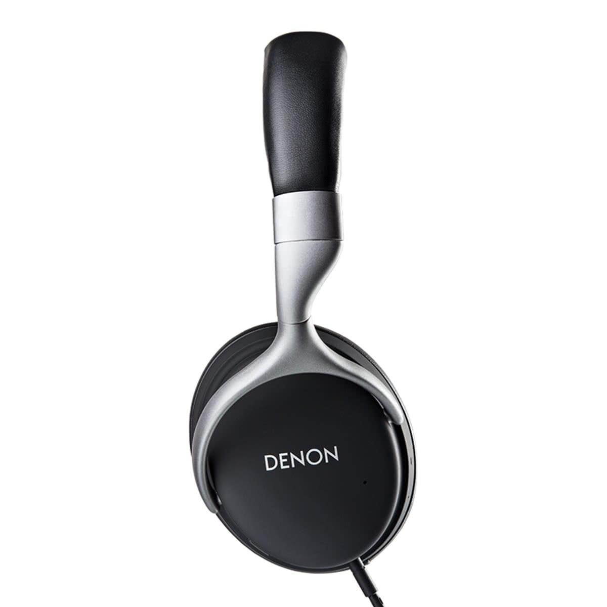 Denon AH-GC25W Over-Ear Wireless Headphones - Black