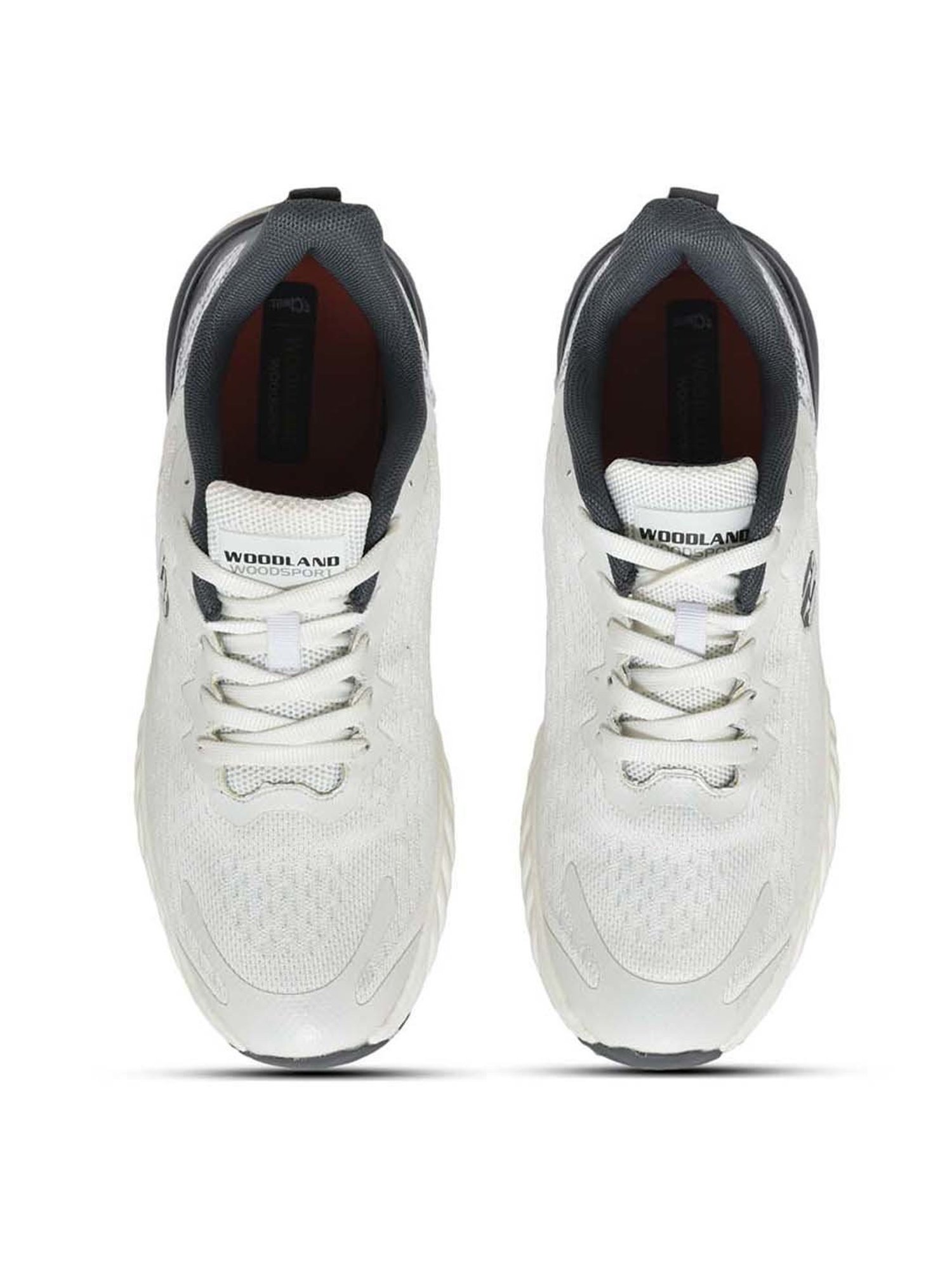 Woodland Men's White Running Shoes