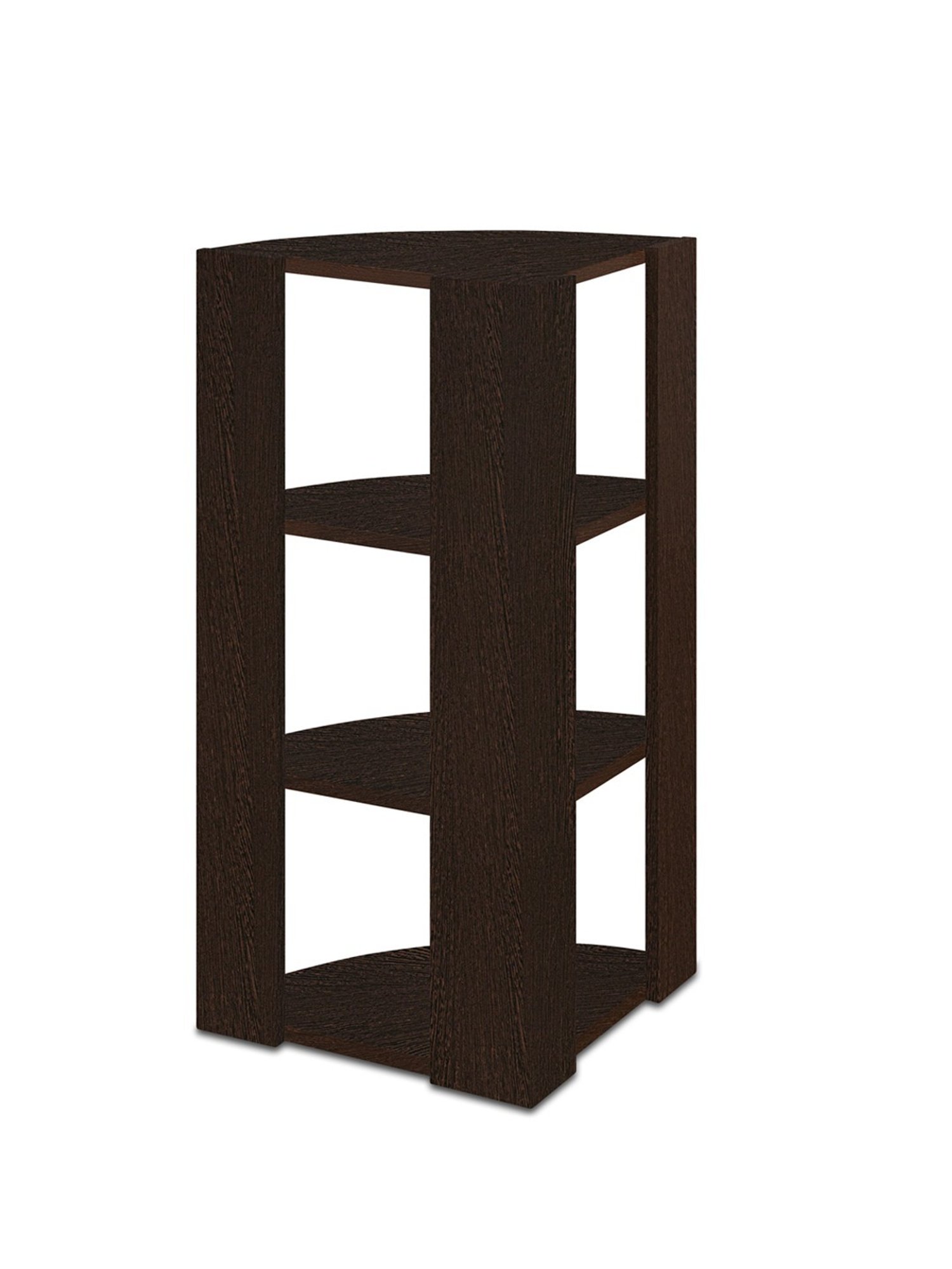 Delite Kom Joy Flowery Wenge Engineered Wood Open Book Shelf