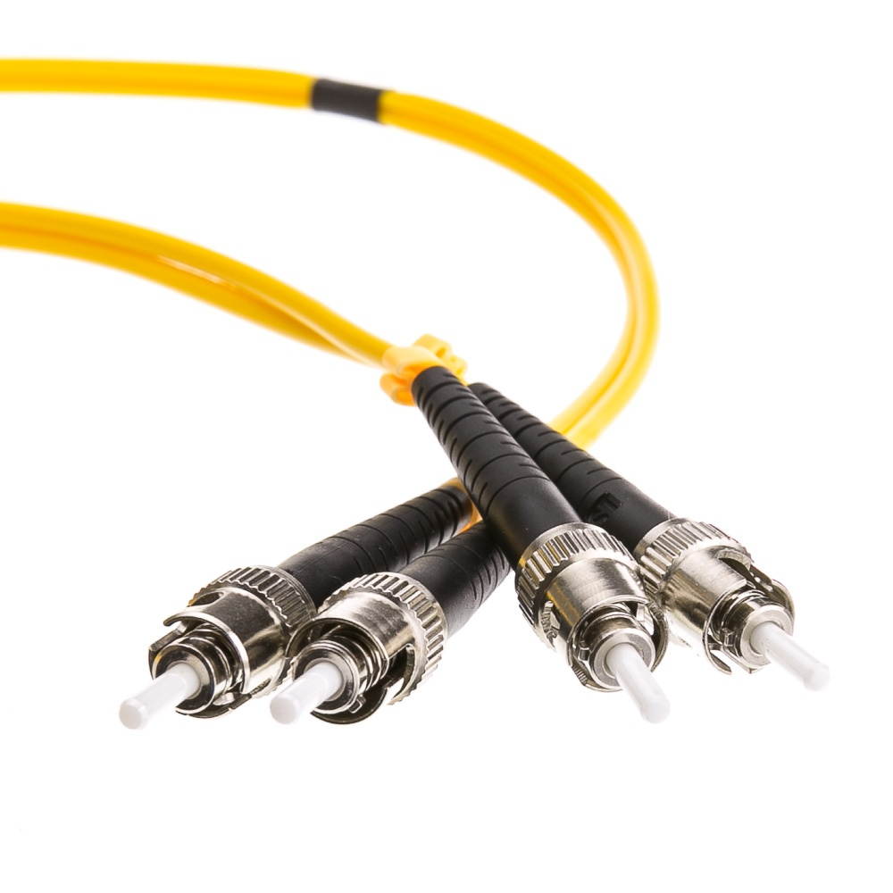 Cable Wholesale ST / ST Singlemode Duplex Fiber Optic Cable 9/125 - 10 Meter (33ft)
