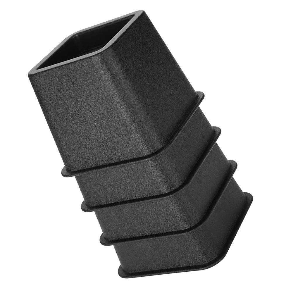 4PCS Square Furniture Risers Anti-Slip Chair Leg Caps Sofa Bed Leg Covers Pads Floor Protectors