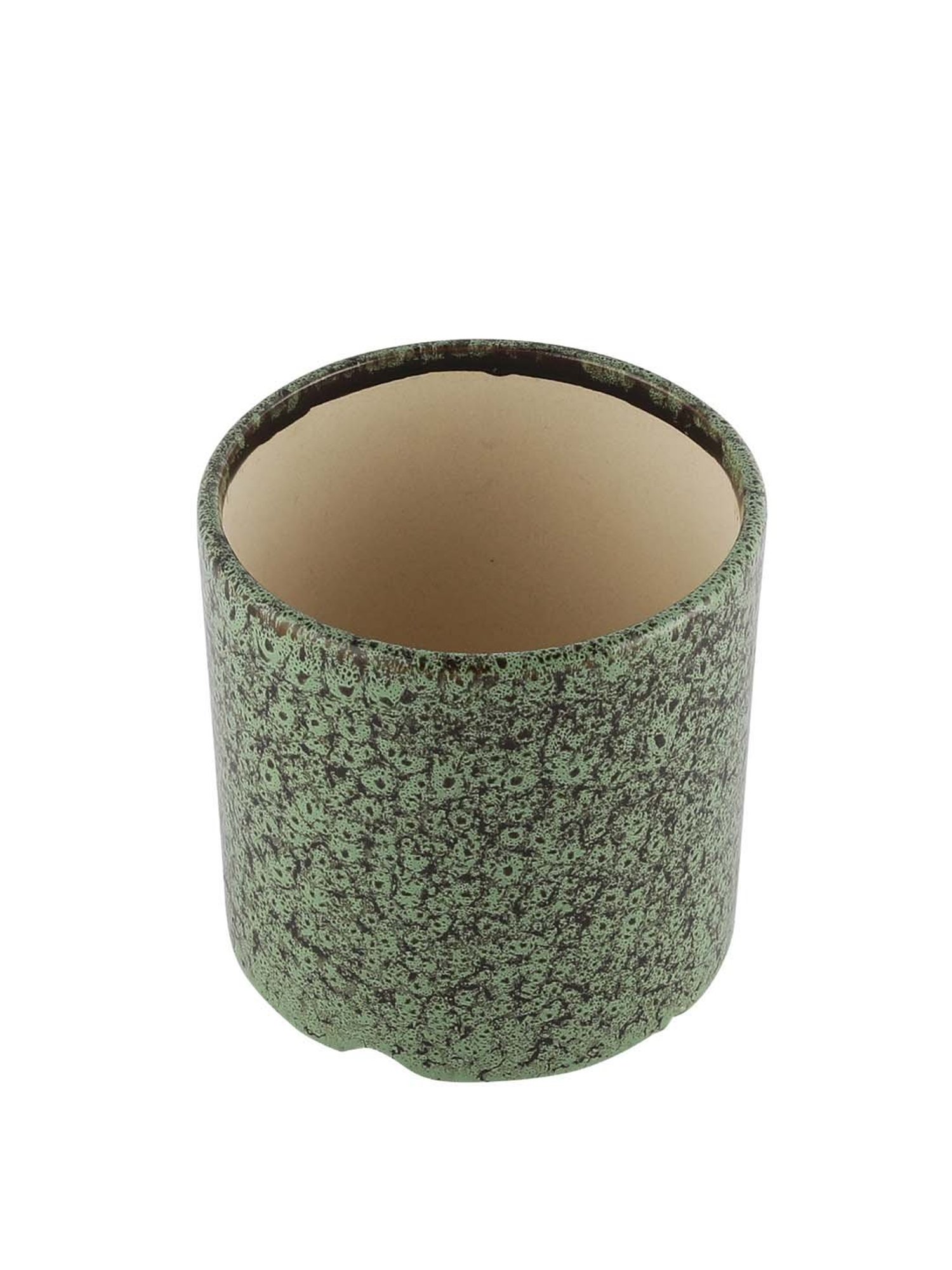 VarEesha Foliage Green Ceramic Planter Pot - Set of 1