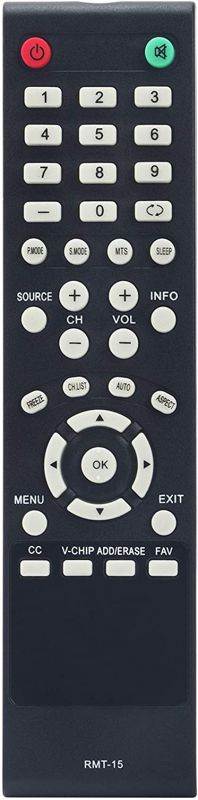 New RMT-15 Remote Control fit for Westinghouse TV EW24T7EW EW24T8FW CW37T6DW VR5535Z CW46T6DW CW46T6DW CW46T9FW CW26S3CW DW46F1Y1 VR-3730 VR-6025Z VR-5535Z VR-3226 VR-3235 LD-4070Z LD-4055 LD-4065