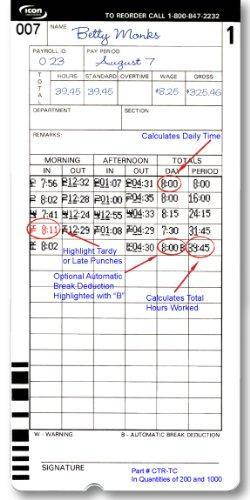 The CT-900 Calculating Time Recorder-designed for companies with less than 100 employees. Industry first value-adds include:free operational battery backup and free lifetime customer support.