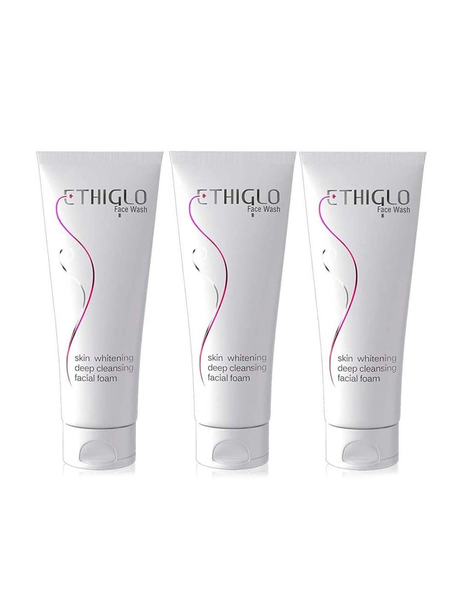 Ethiglo Skin Whitening Face Wash - Pack of 3 (70 ml Each)