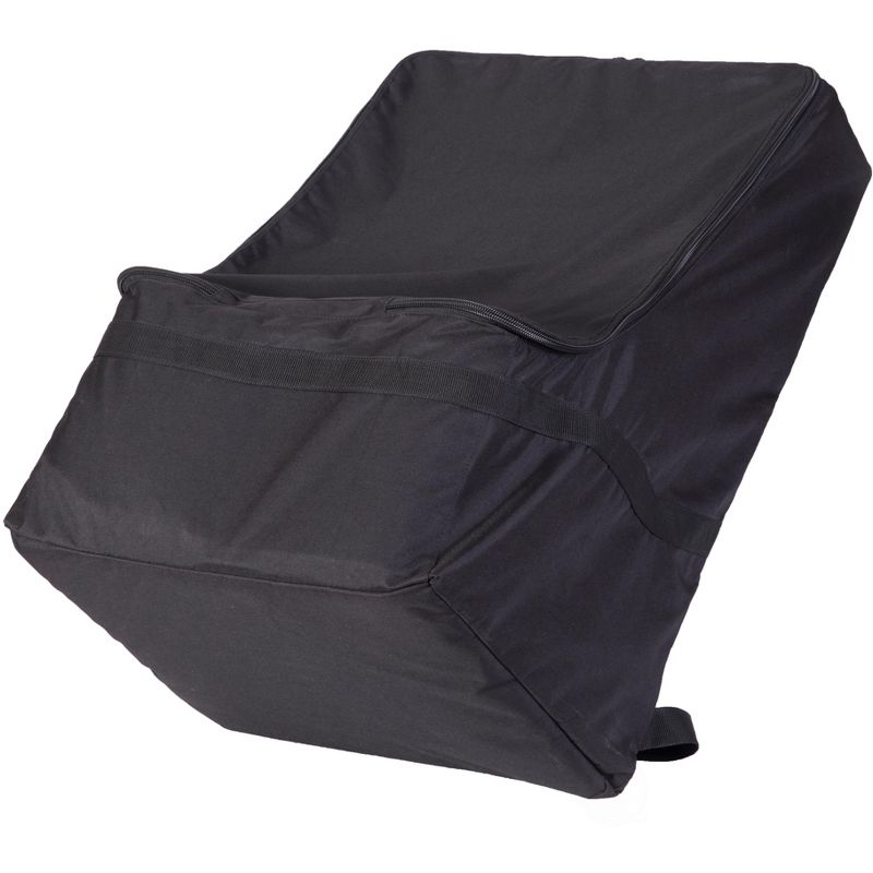 Black Children's Car Seat Travel and Storage Backpack Bag