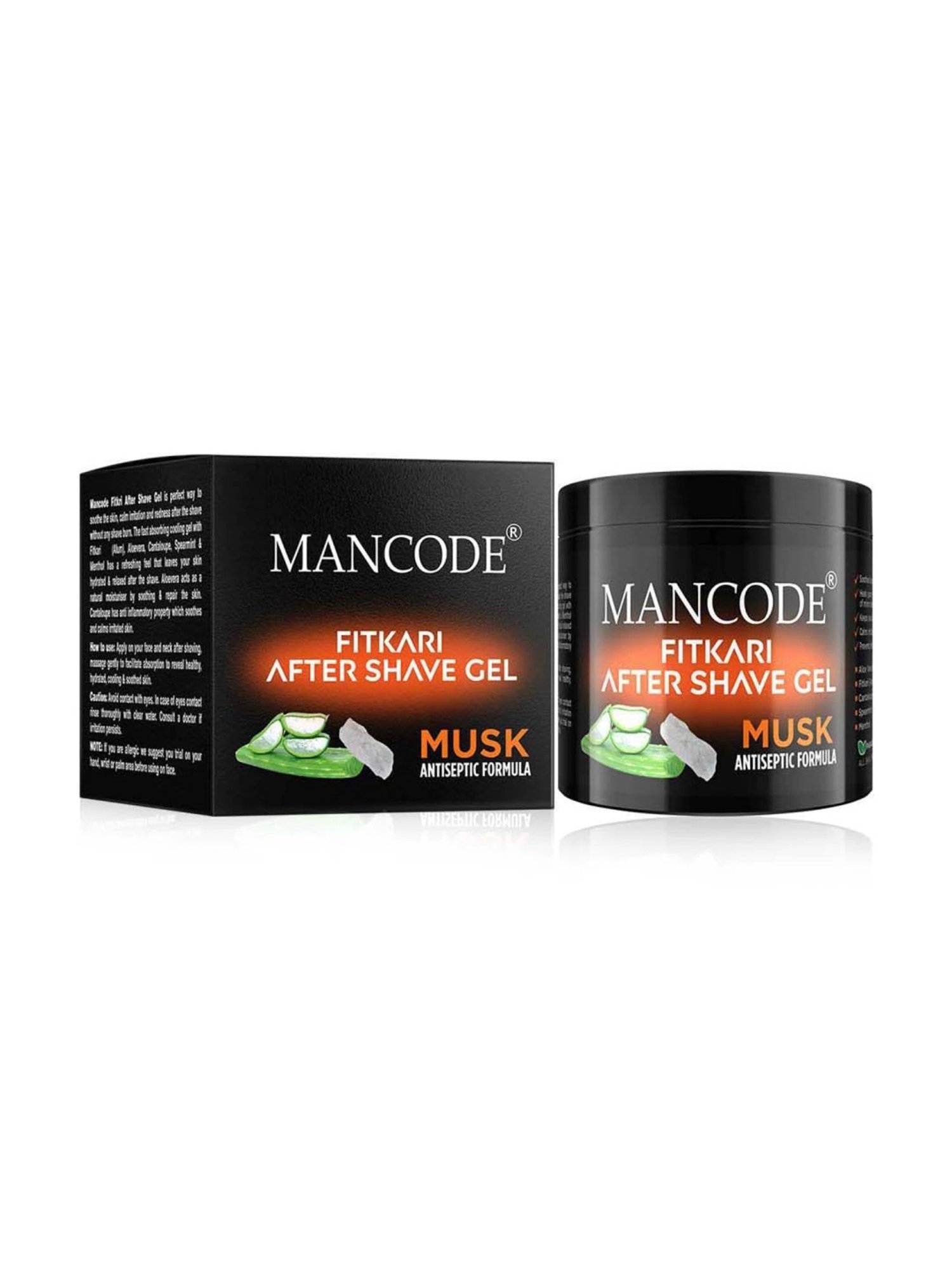Mancode Fitkari After Shave Gel (Original) - 100 gm