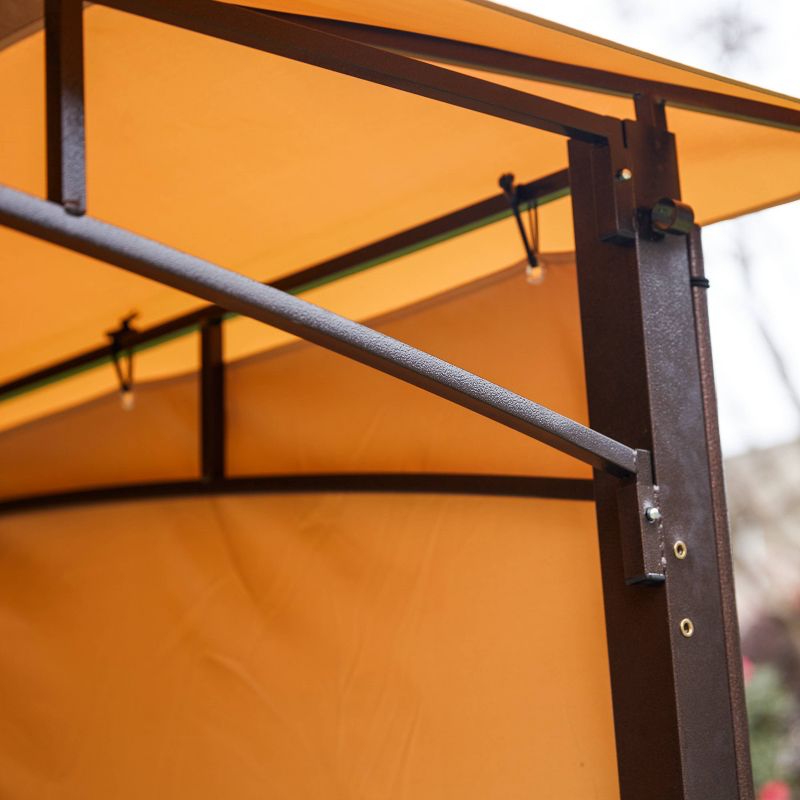 10' x 10' Patio Gazebo with Sunshades - Patio Festival