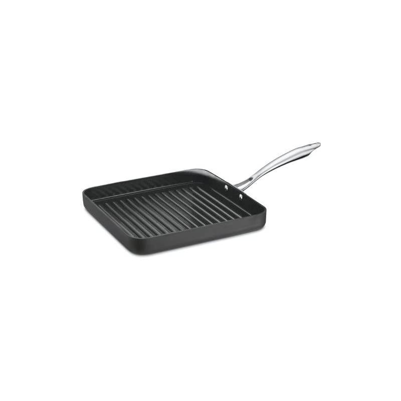 GG30-20 GreenGourmet Hard-Anodized Nonstick 11-Inch Square Grill Pan