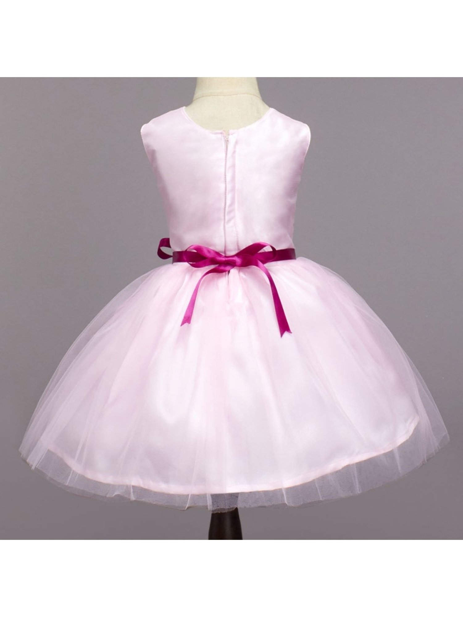 The Magic Wand Kids Pink Embellished Dress