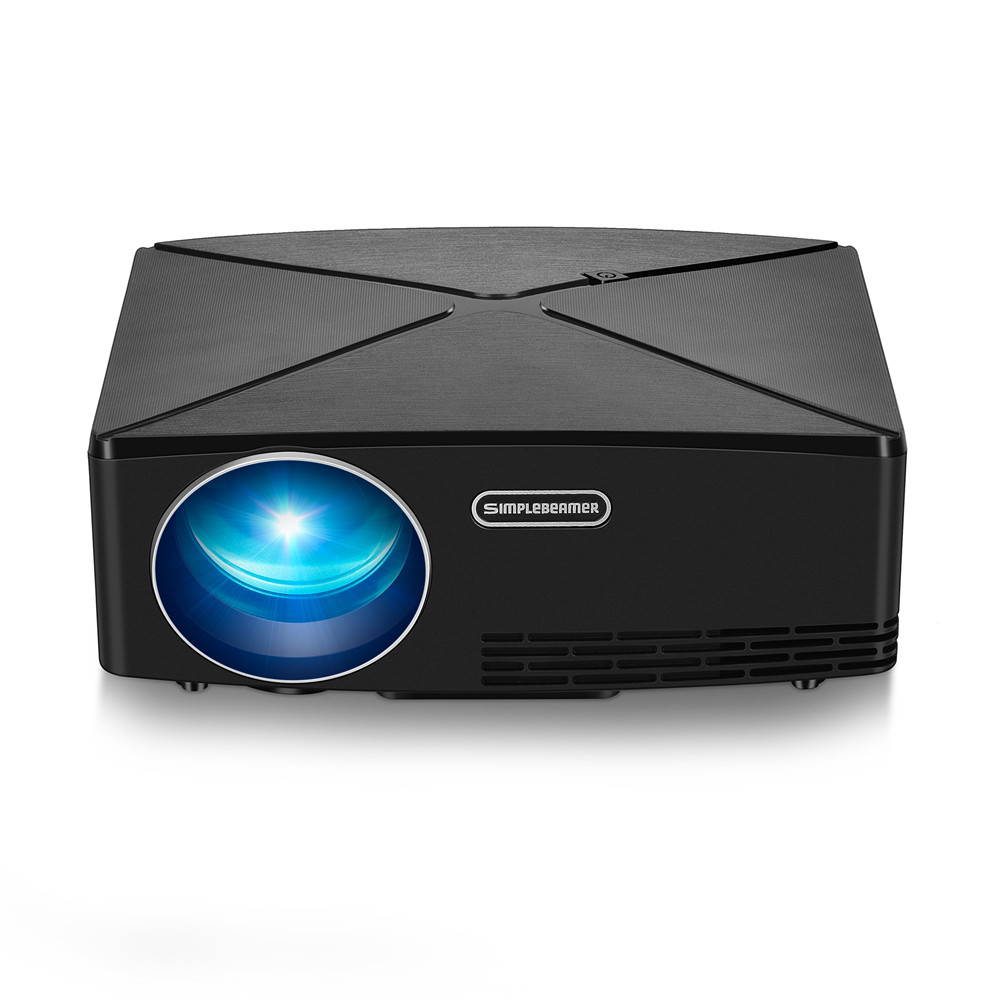 AUN C80 LCD Projector 2200 Lumens 1280x720 Resolution HD VGA USB Office LED Projector Home Theater