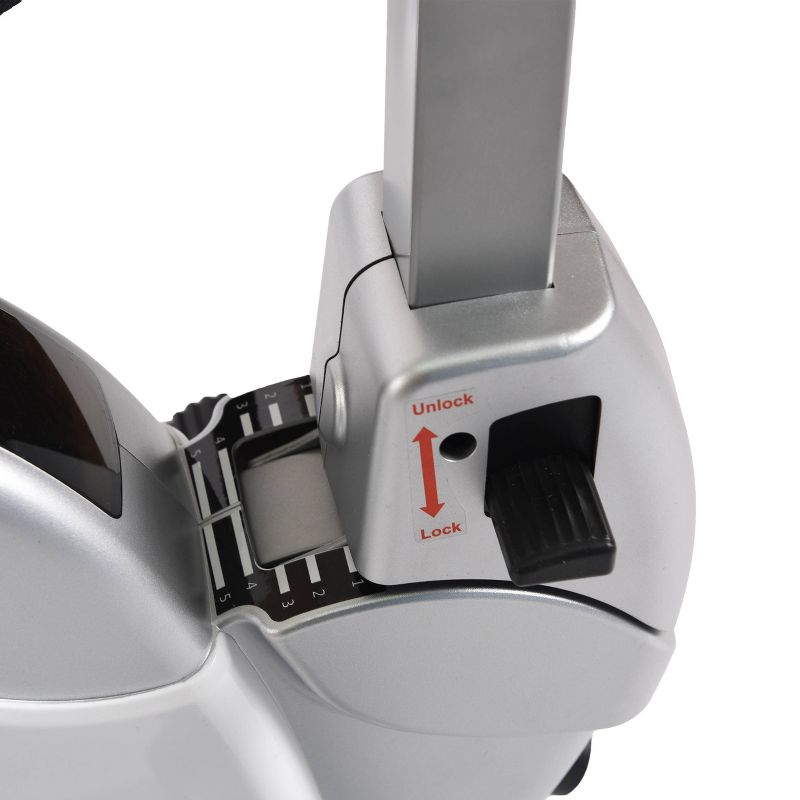 Stamina 2-in-1 Recumbent Cycling Workstation/Standing Desk - Chalk White