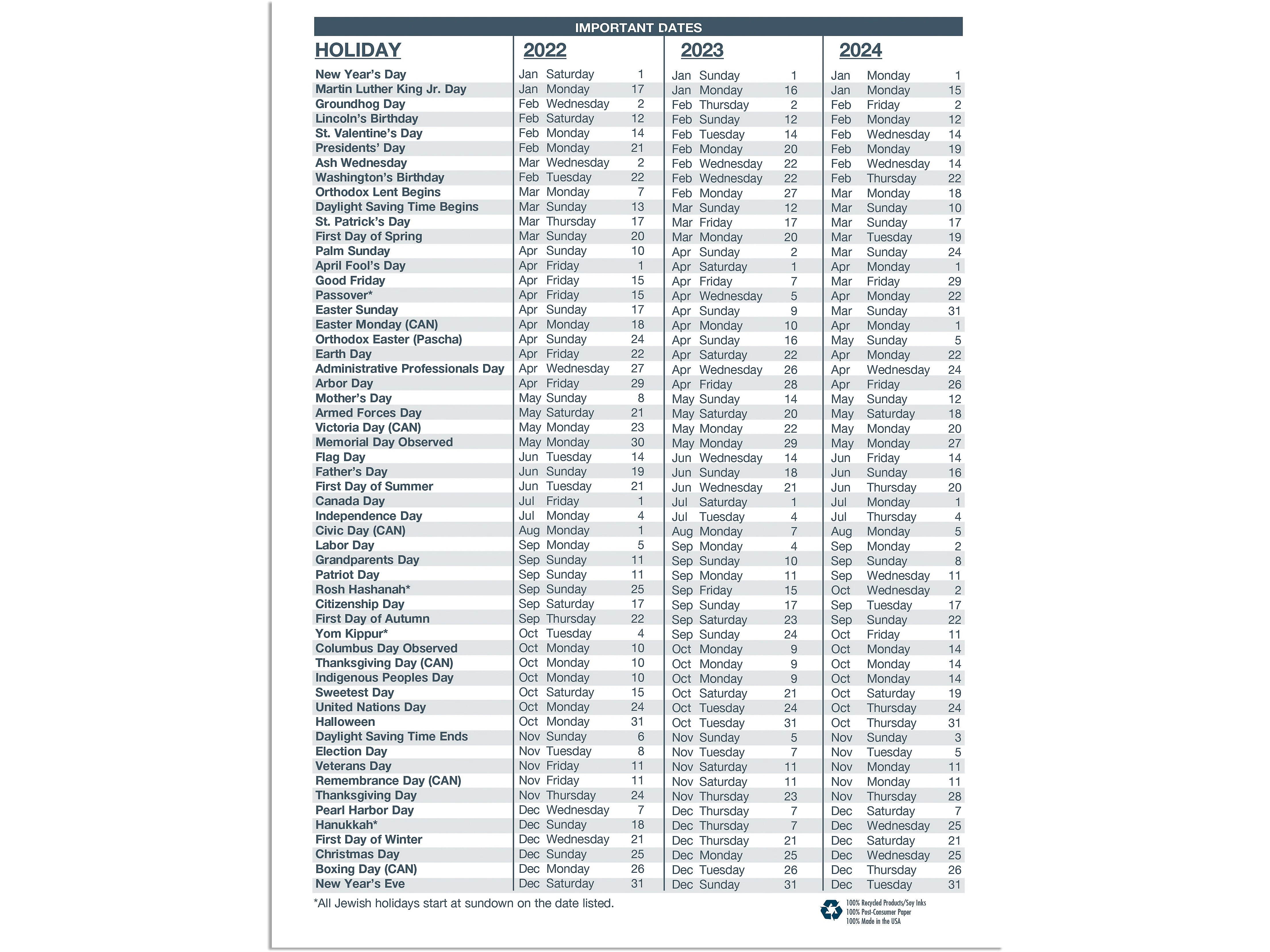 House of Doolittle 2022 8.5" x 11" Appointment Planner Black 26002-22