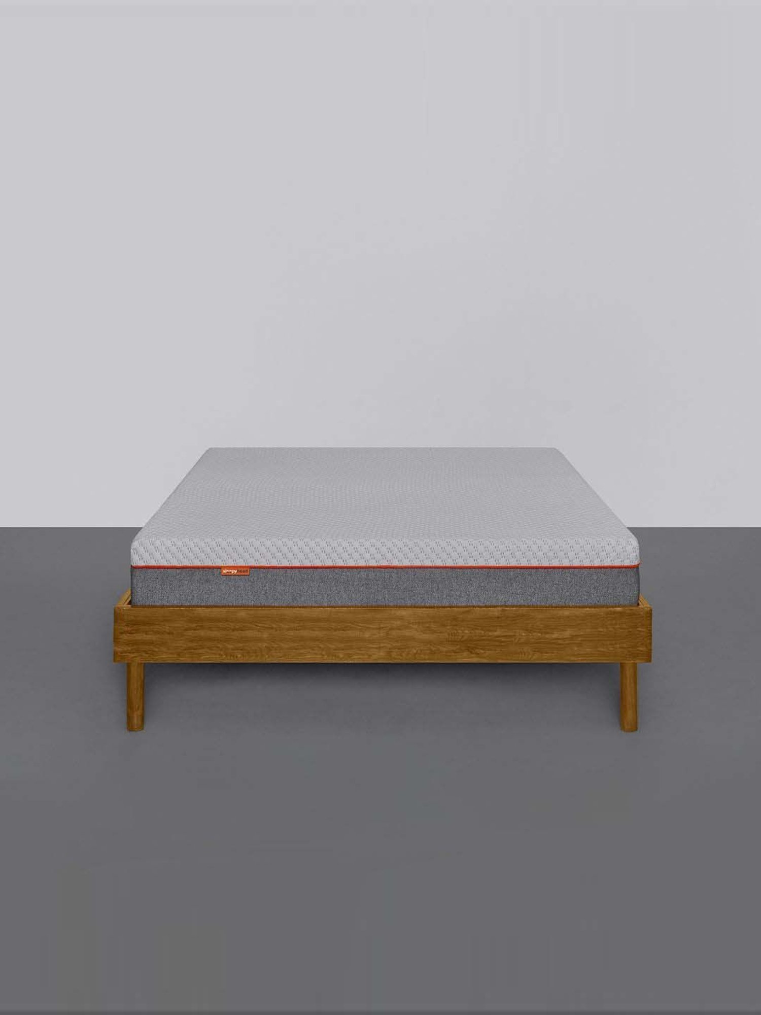 Sleepyhead Prime White & Grey Memory Foam Premium BodyIQ Orthopedic Mattress