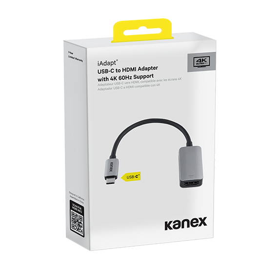Kanex KU31CHD4K USB-C to HDMI Adapter