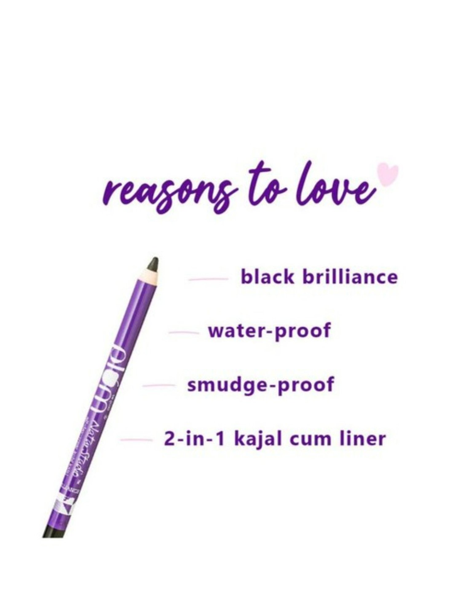 Matt Look Single Stroke Super Glide Eyeliner Kohl Kajal Bottle Green - 1.3 gm